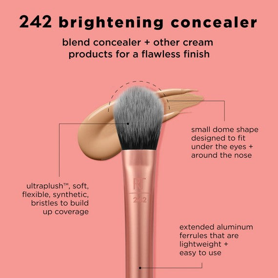 Real Techniques RT 242 Brightening Concealer Makeup Brush